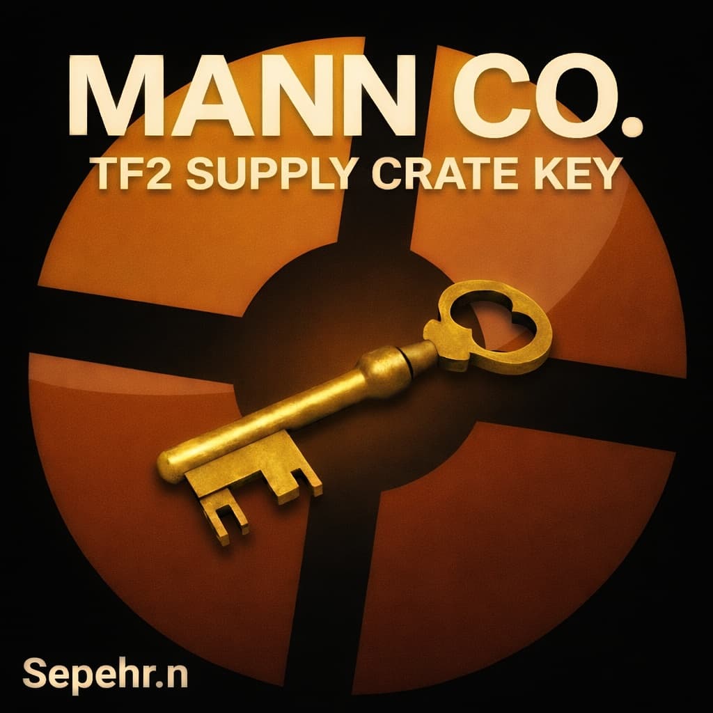 Ключ от ящика с припасами компании Mann Co. TF2 - Screenshot 1