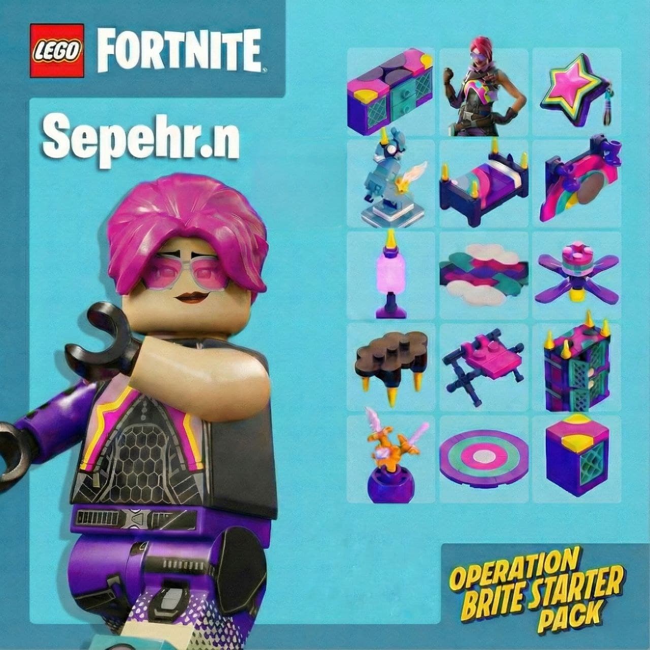 Стартовый набор Fortnite Operation Brite - Screenshot 1