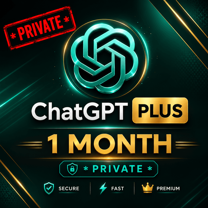 ChatGPT PLUS 5.6 - PRIVATE ACCOUNT 1 Month - Screenshot 1