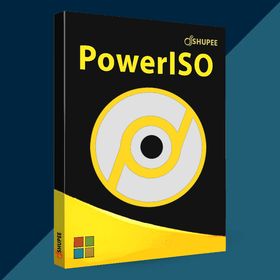 PowerISO 8 (пожизненный / 2 ПК) Ключ Windows - Screenshot 1