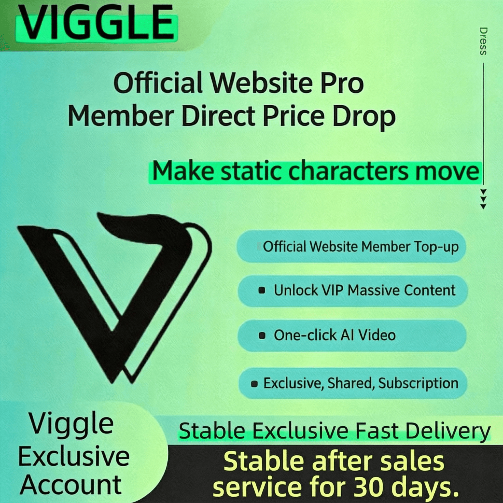 Viggle AI | Pro / Live / Max | Private | 1 Month - Screenshot 1