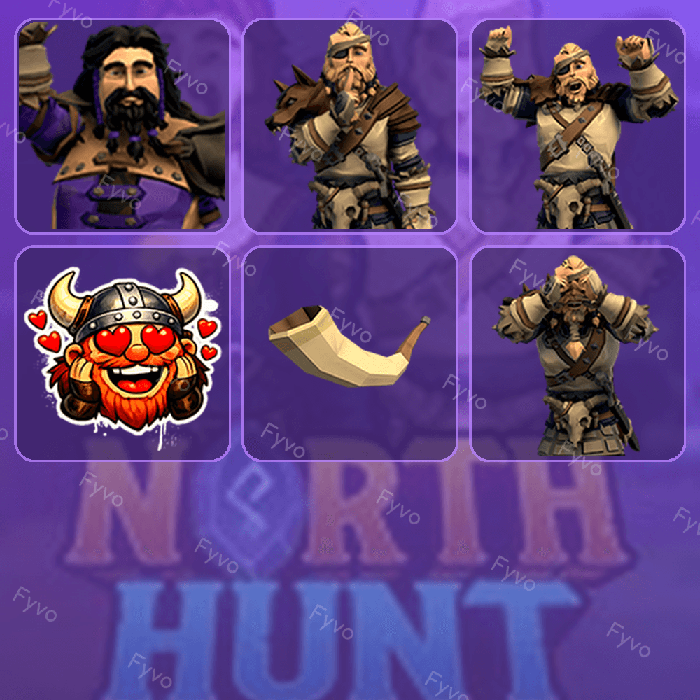 North Hunt Твич Дропс 6 Предметов Twitch Drops - Screenshot 1