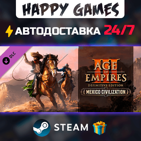 Age of Empires III: Definitive Edition - Mexico Civilization STEAM АВТОДОСТАВКА - Screenshot 1