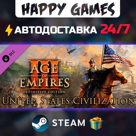 Age of Empires III: Definitive Edition - United States Civilizatio STEAM AUTODELIVERY - Screenshot 1