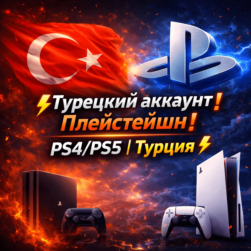 ⚡ Turkish account for PlayStation ❗️ PS4/PS5 | Turkey ⚡ - Screenshot 1