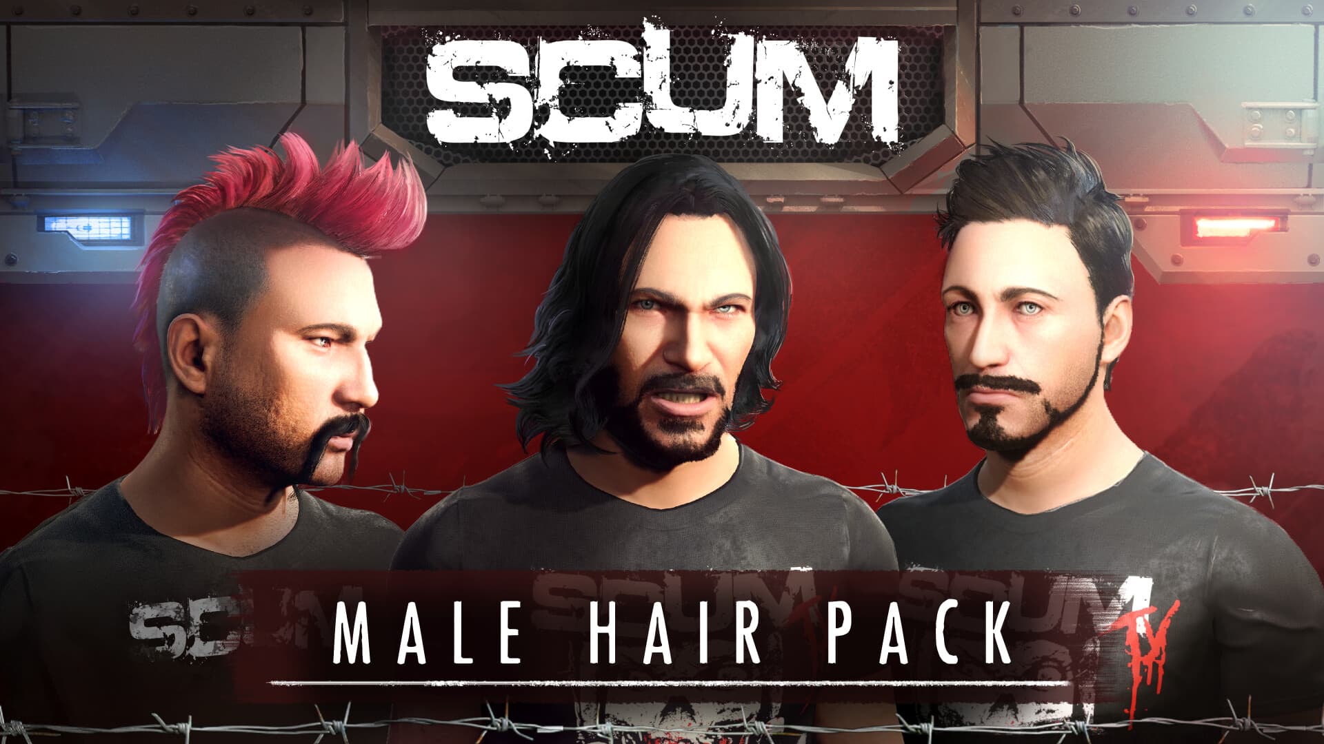 SCUM Man Hair Deluxe 1 (Steam Gift Россия) - Screenshot 1