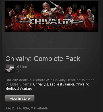 Chivalry Complete Pack - STEAM Gift - Region Free / ROW - Screenshot 1