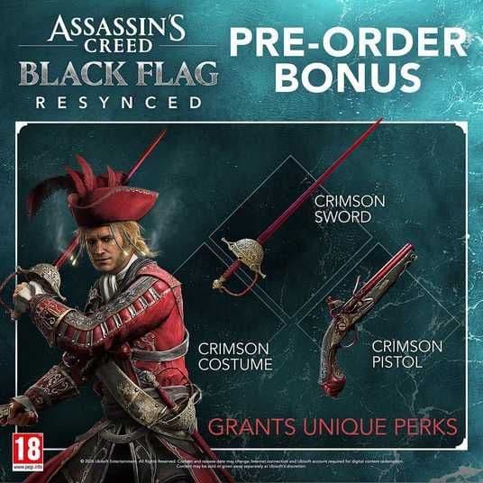 😍Assassin's Creed Black Flag Resynced  + AC Shadows Аккаунт Steam - Screenshot 1