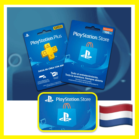 PSN Подарочная Карта НИДЕРЛАНДЫ NL PlayStation Netherlands EUR - Карта оплаты - Screenshot 1