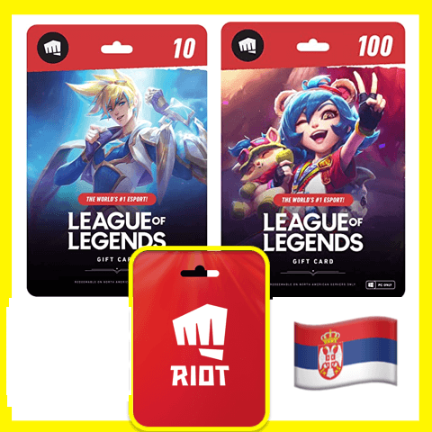 ⭐️GIFT CARDS⭐🇷🇸 LOL 1240-27000 RP (Serbia) - Screenshot 1