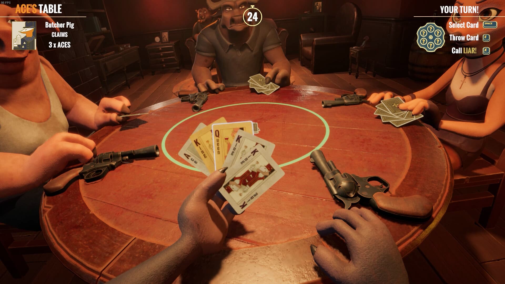 🔥 Liar's Bar - ОНЛАЙН STEAM (GLOBAL) - Screenshot 1