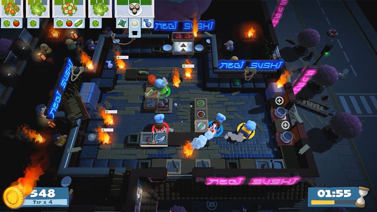 ⭐Overcooked! 2 Gourmet Edition EU Steam КЛЮЧ 🔑ЕВРОПА - Screenshot 1