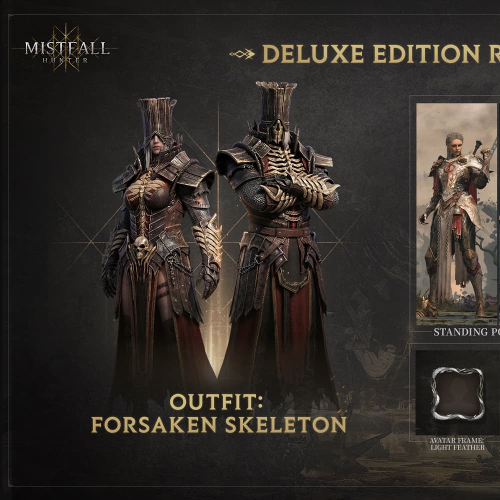 Key Mistfall Hunter - Deluxe Edition XBOX, PC(no steam) code - Screenshot 1