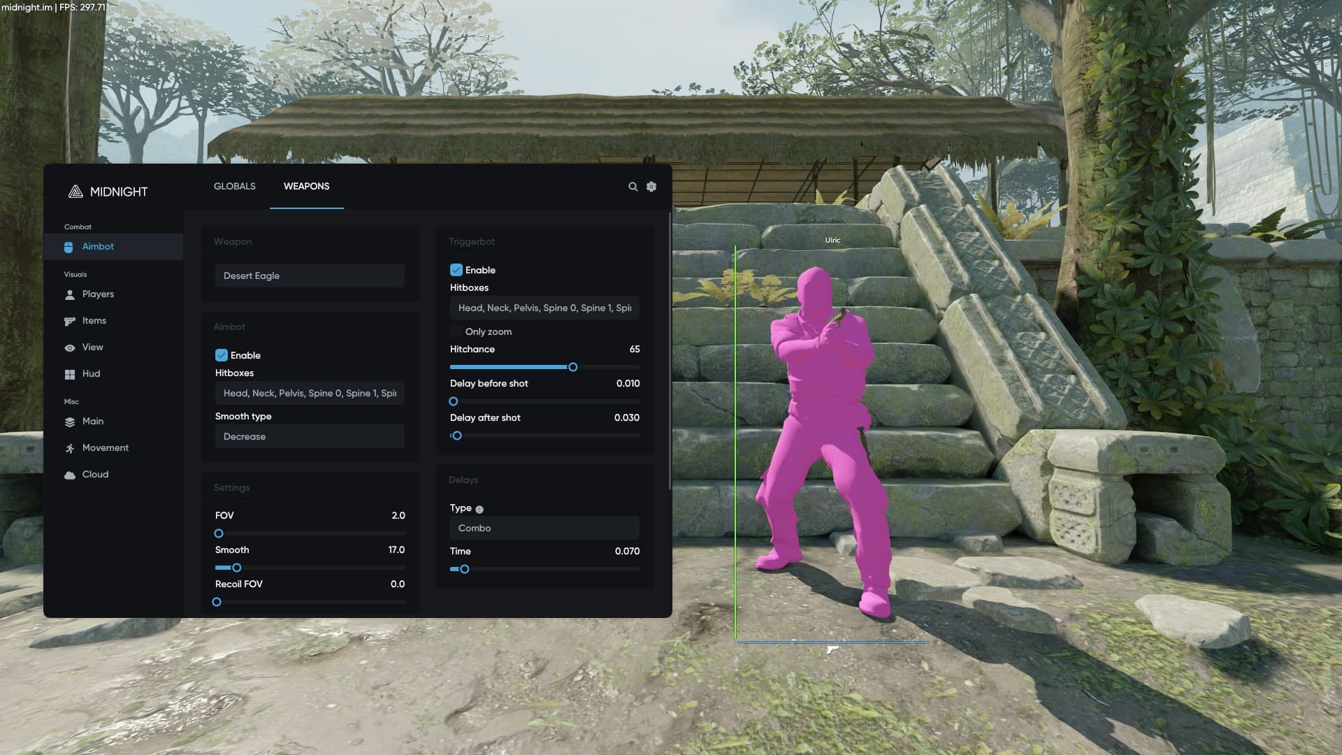 рабочий чит Midnight для Counter Strike 2 (CS2 | КС2) 30 дней Global Keys! - Screenshot 1
