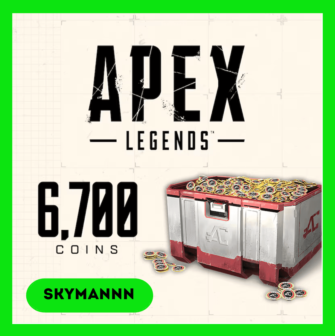 6700 Apex Coins | Apex Legends Xbox КЛЮЧ GLOBAL - Screenshot 1