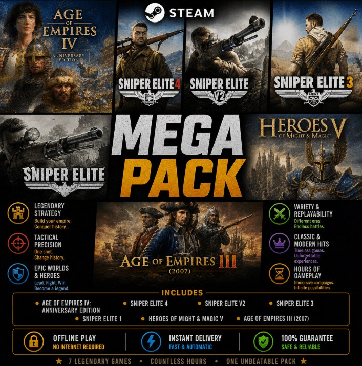 Age of Empires IV,Sniper Elite+игры /Steam/Offline - Screenshot 1