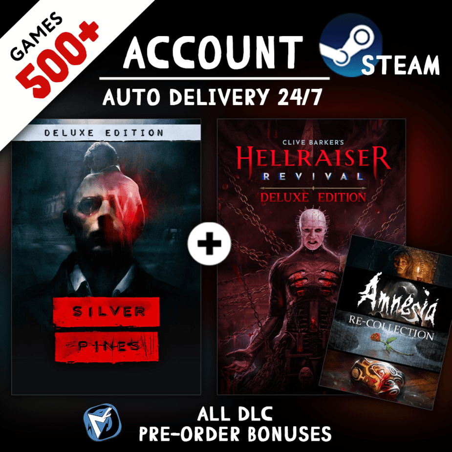 Silver Pines - Deluxe Edition + Clive Barker's Hellraiser: Revival + 500 ИГР STEAM - Screenshot 1