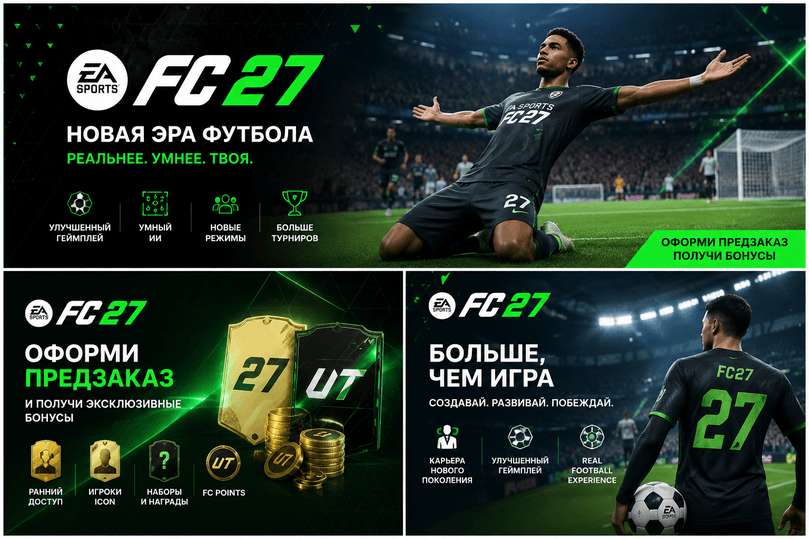 EA SPORTS FC 27 ПРЕДЗАКАЗ (Выбор версии) XBOX SERIES X|S/ONE - Screenshot 1