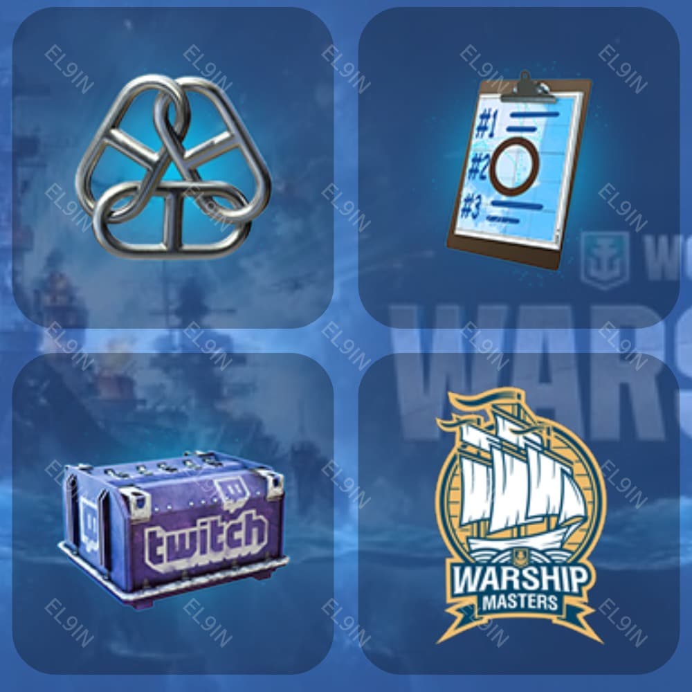 👾World of Warships⭐Твич Дропсы💥4 предметов + 🎁 - Screenshot 1