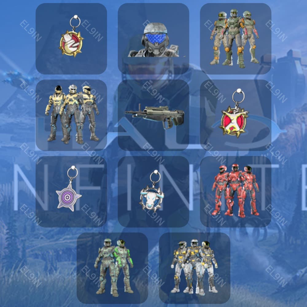 👑Halo Infinite💫Твич Дропсы🌟11 предметов + 🎁 - Screenshot 1