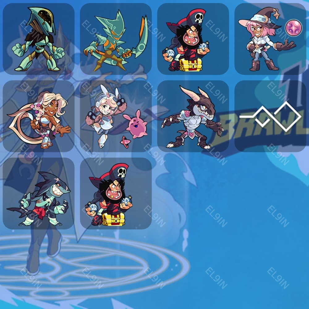 🏅Brawlhalla🧨Твич Дропсы💎10 предметов + 🎁 - Screenshot 1