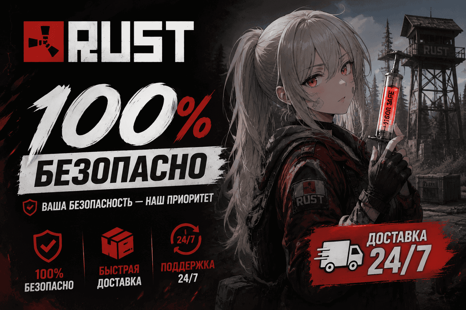 RUST (  Steam Account / Region Free) + email - Screenshot 1