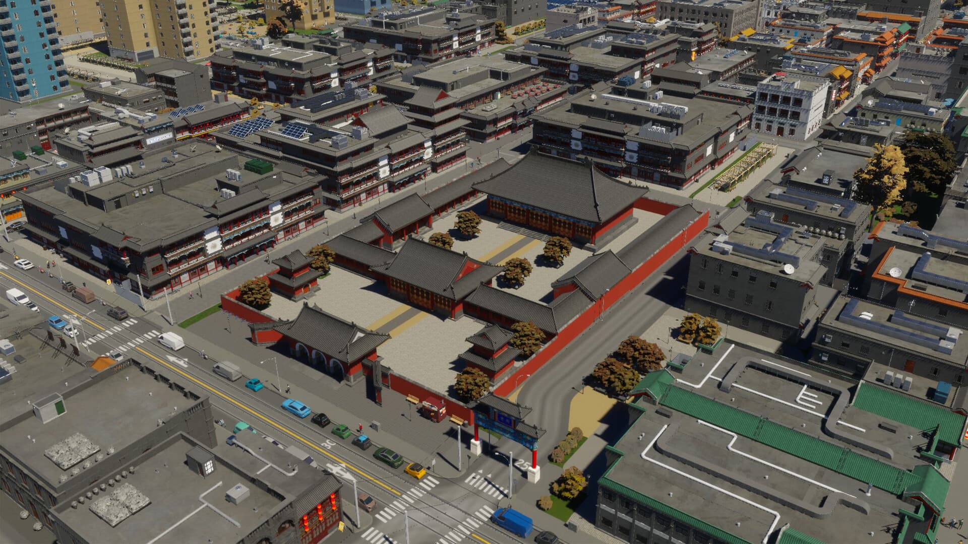 Cities: Skylines II - Creator Pack: Dragon Gate DLC - Screenshot 1