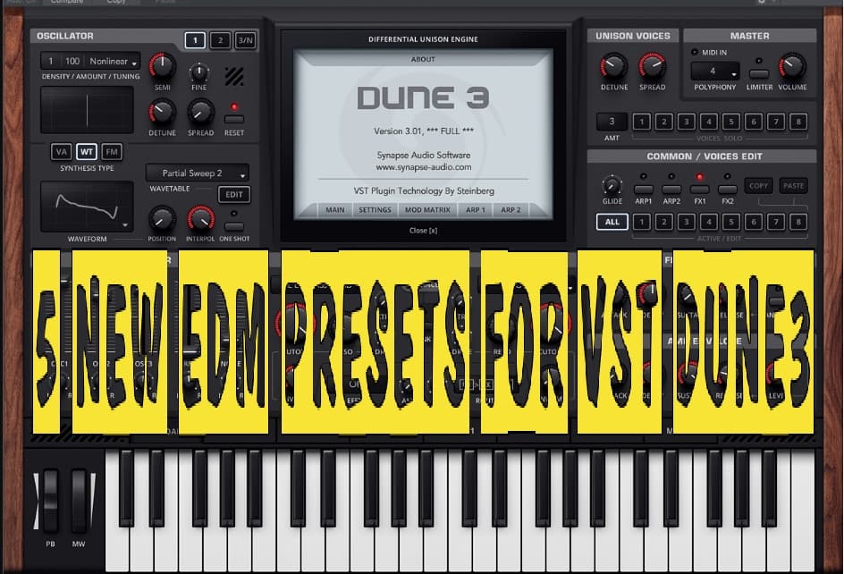 PRESETS DUNE3 - Screenshot 1