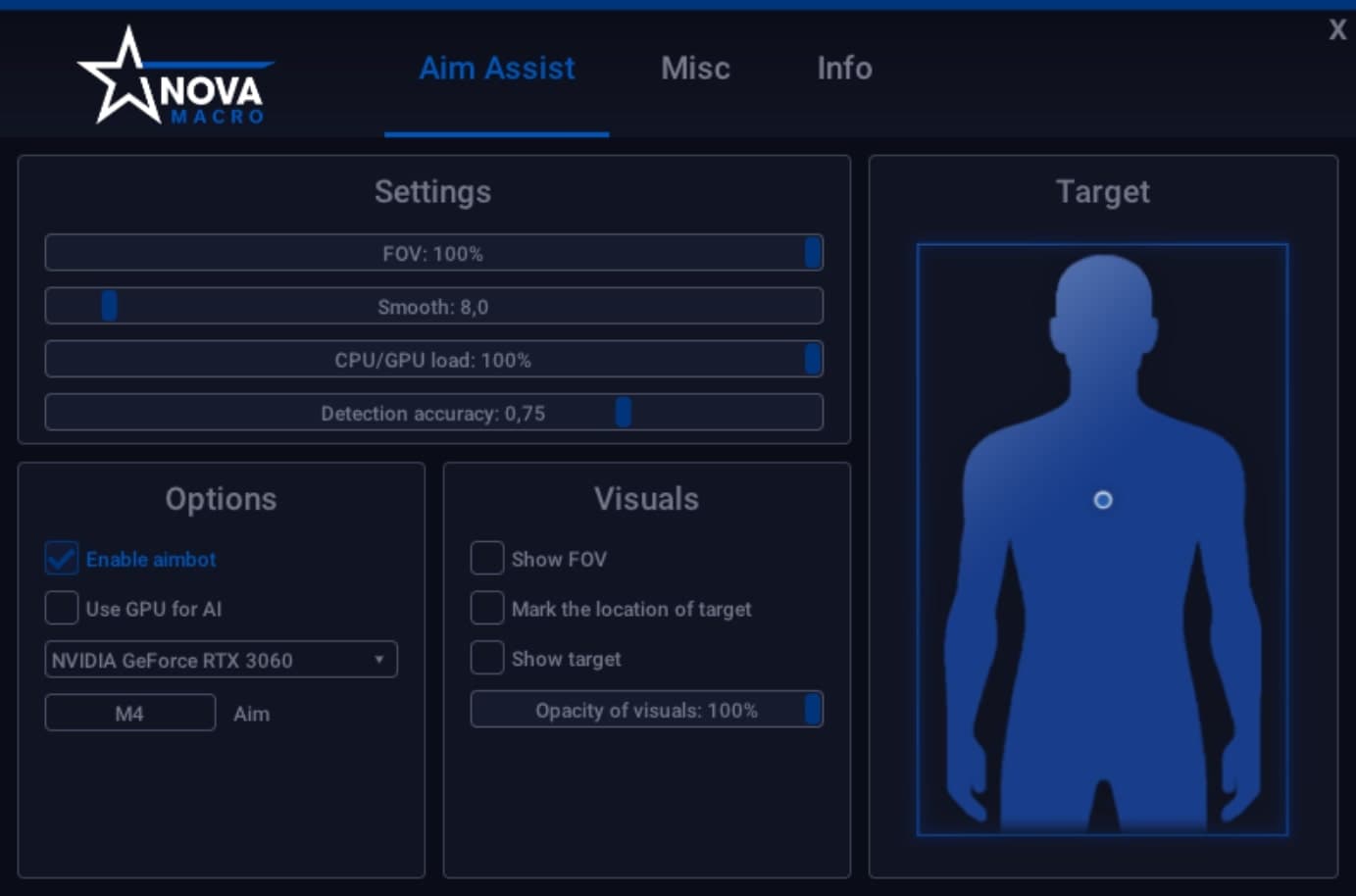 [NovaMacro] OW2 Aim Assist GLOBAL - Screenshot 1