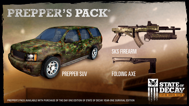 State of Decay: YOSE - Prepper's Pack DLC (Xbox One/Series X|S Key) – GLOBAL - Screenshot 1