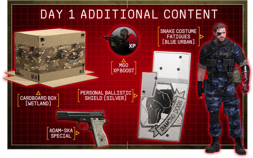 METAL GEAR SOLID V: THE PHANTOM PAIN - Day 1 DLC (Xbox One/Series X|S Key) – GLOBAL - Screenshot 1