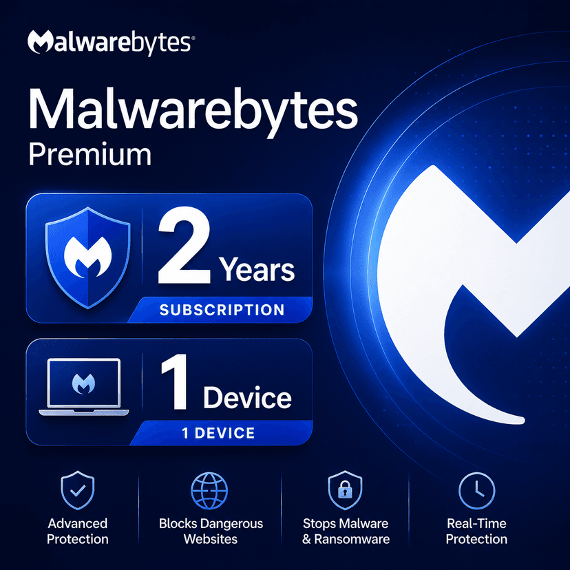 Malwarebytes Premium | 2 года | 1 устройство | Подписка | Личный аккаунт - Screenshot 1