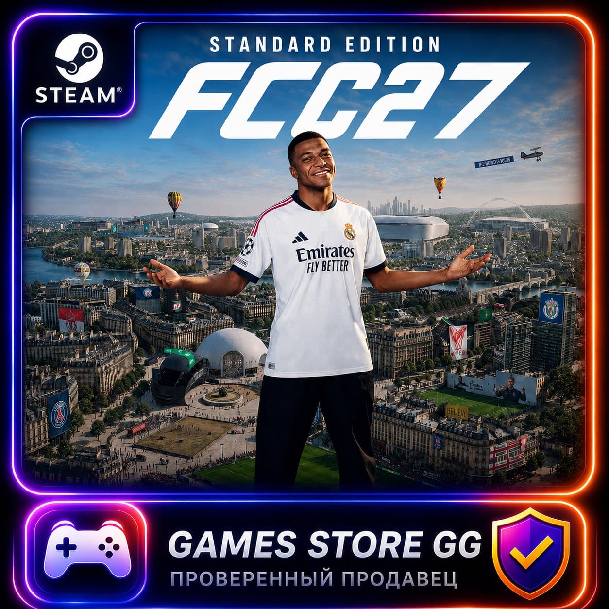 EA SPORTS FC 27 STANDARD EDITION • STEAM • Выбор региона - Screenshot 1