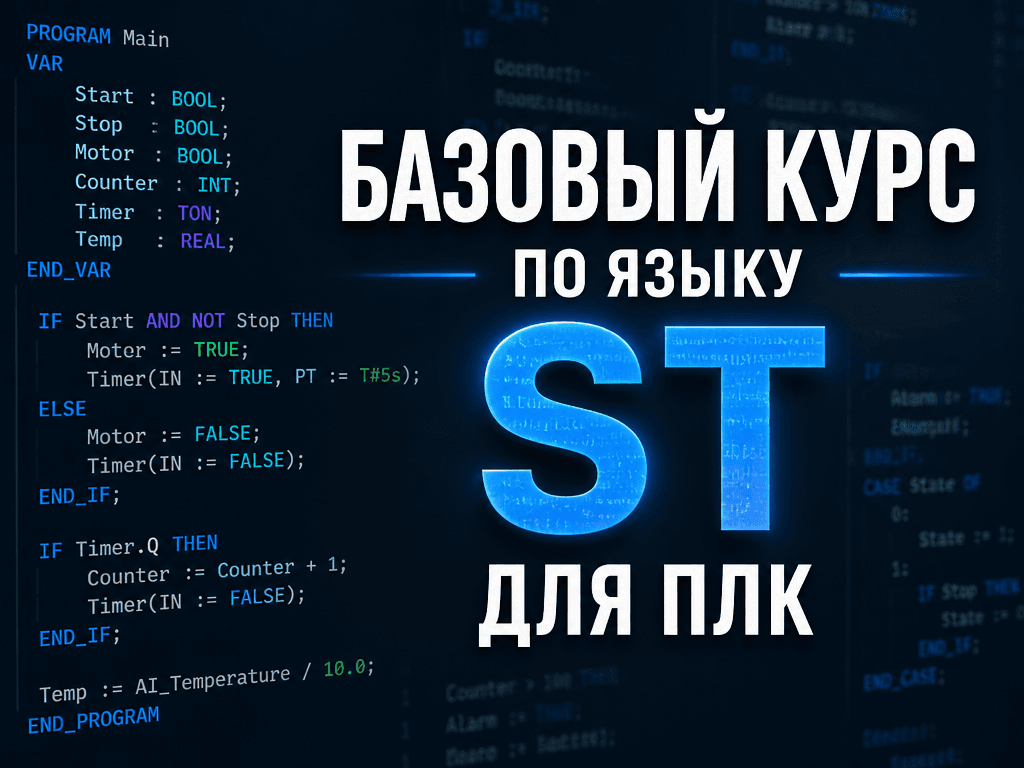 Базовый курс по языку ST для ПЛК - Screenshot 1