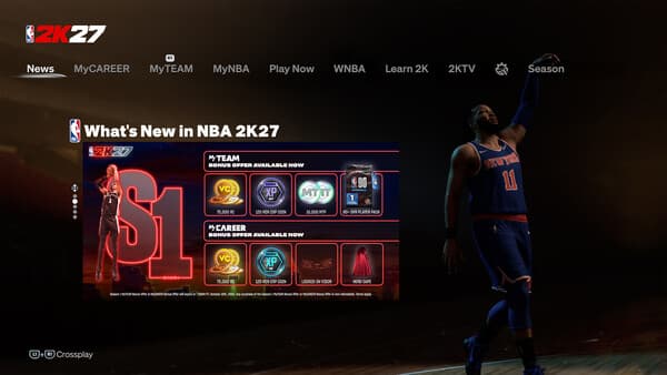 NBA 2K27 MyCAREER Bonus Offer: Season 1✅STEAM GIFT AUTO✅IN+МИР - Screenshot 1