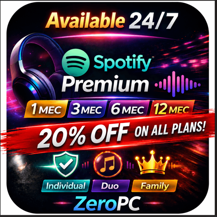SPOTIFY PREMIUM 1/3/6/12 MONTHS | ANY ACCOUNT | WORKS IN RUSSIA - Screenshot 1