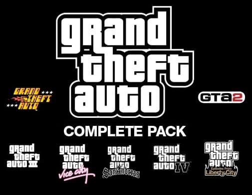 Grand Theft Auto Complete Including GTA 1,2 Steam Key - Screenshot 1