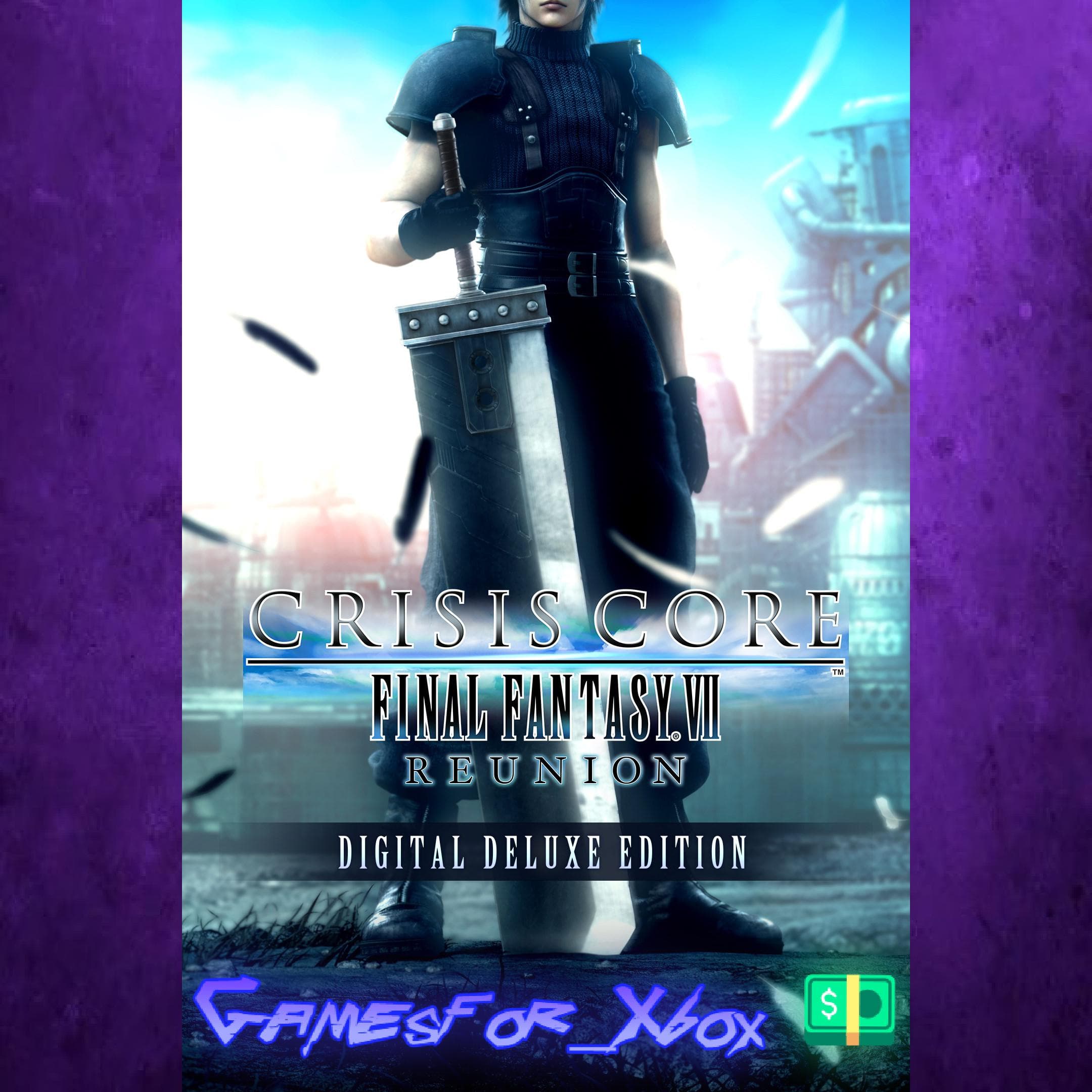 ☀️CRISIS CORE –FINAL FANTASY VII– REUNION DIGITAL DELUXE ED... XBOX - Screenshot 1