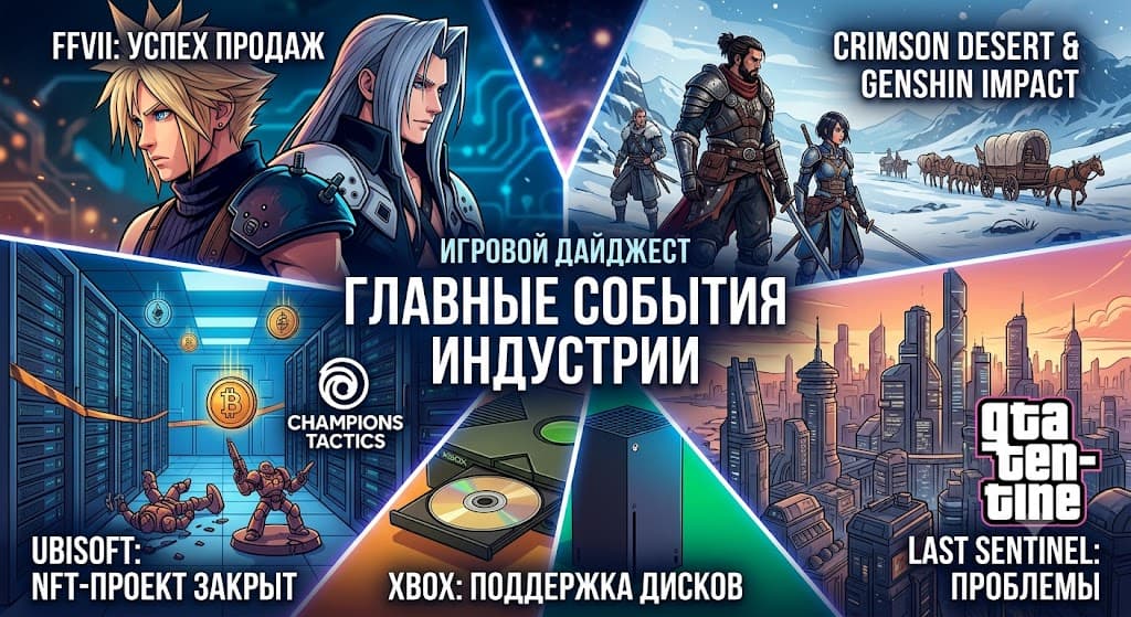 Дайджест игровых новостей и поп-культуры: Главные события индустрии