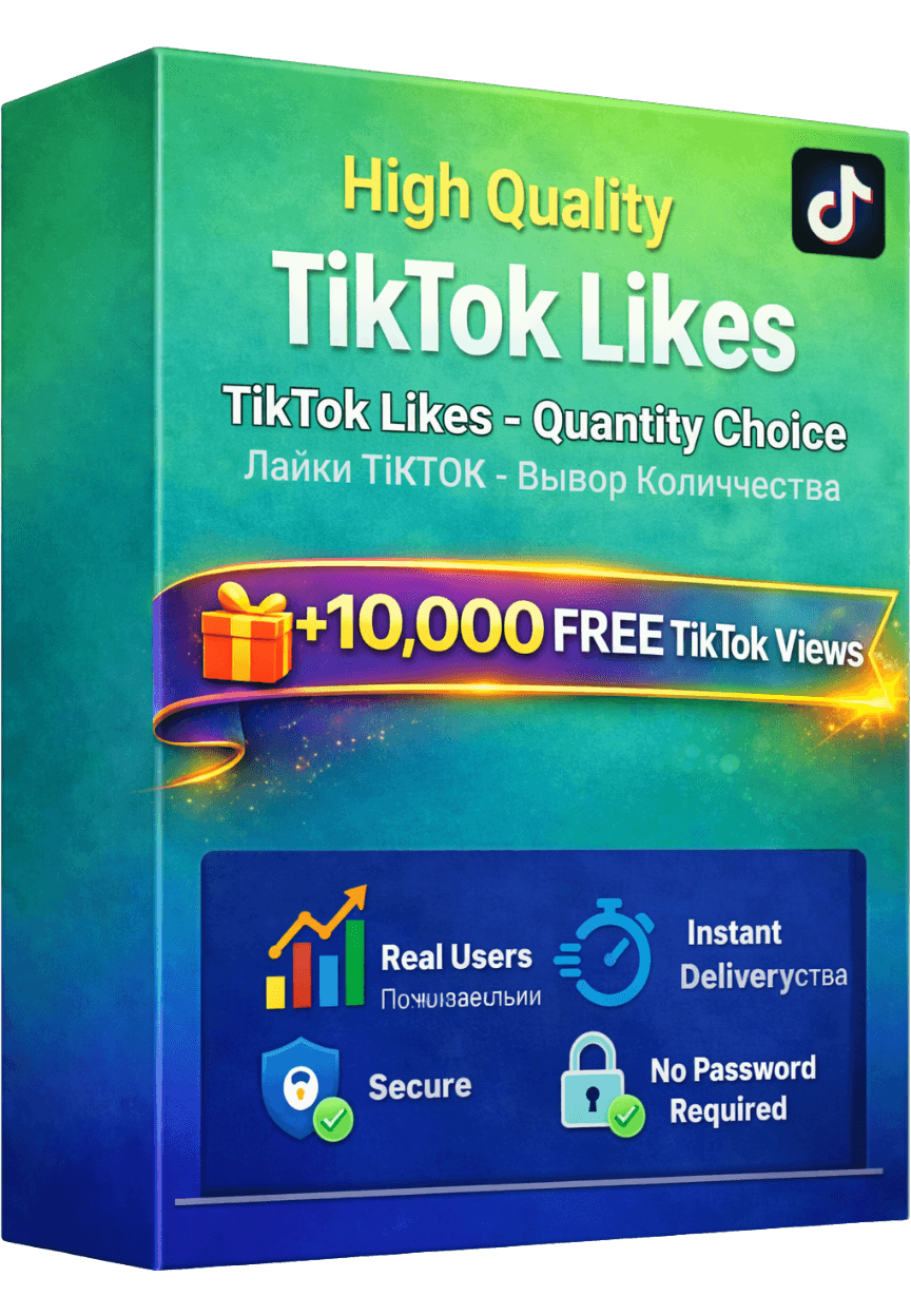Купить Лайки TikTok – Быстрая Доставка | Высокое Качество | Без Пароля - Screenshot 1