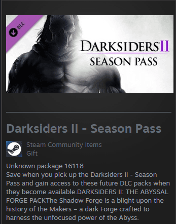 Darksiders II - Season Pass DLC STEAM Gift - Global - Screenshot 1