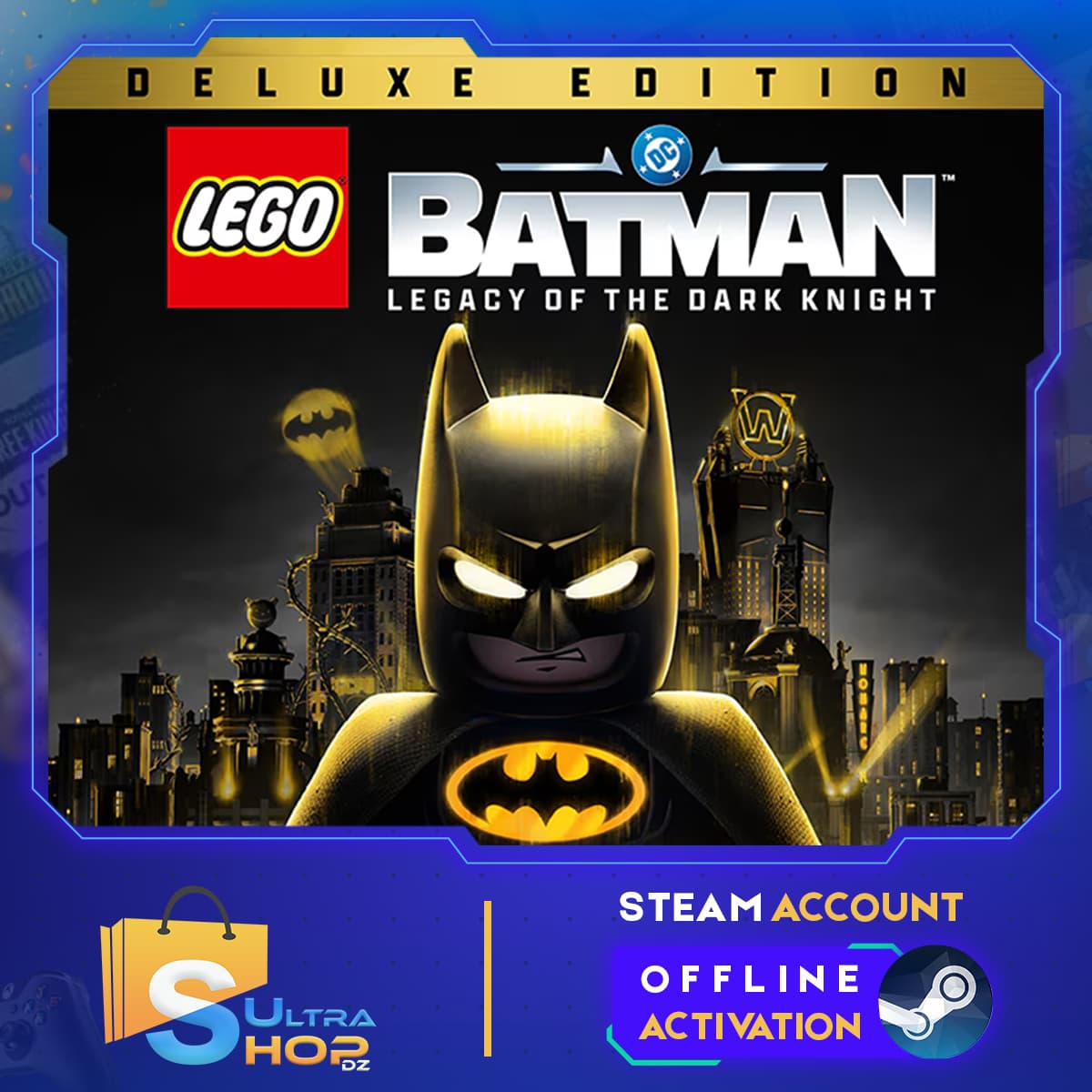 🚀 LEGO Batman: Legacy of the Dark Knight Deluxe Edition - Steam Offline Account ⚡️ - Screenshot 1