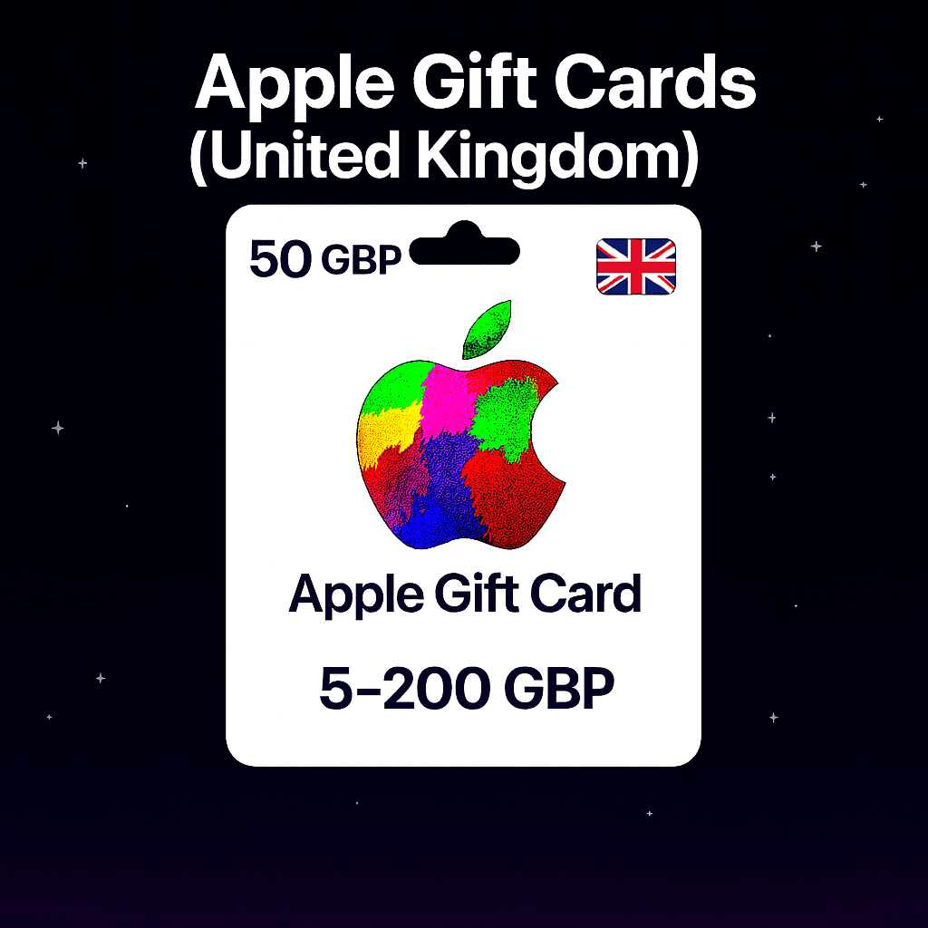 Apple Gift Cards (Великобритания) 5–200 GBP | Коды - Screenshot 1