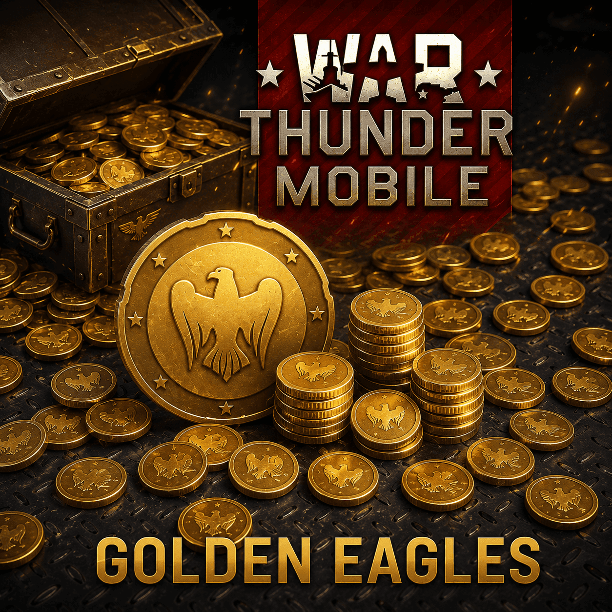 WAR THUNDER MOBILE ⚡️GOLDEN EAGLES | GOLD | DONATE | Android / iOS | WORLDWIDE - Screenshot 1