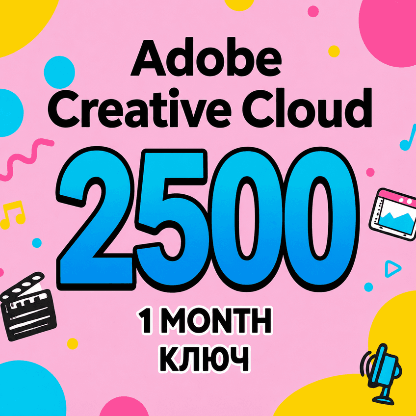 Adobe Creative Cloud НА 1 МЕСЯЦ КЛЮЧ ГЛОБАЛ - Screenshot 1