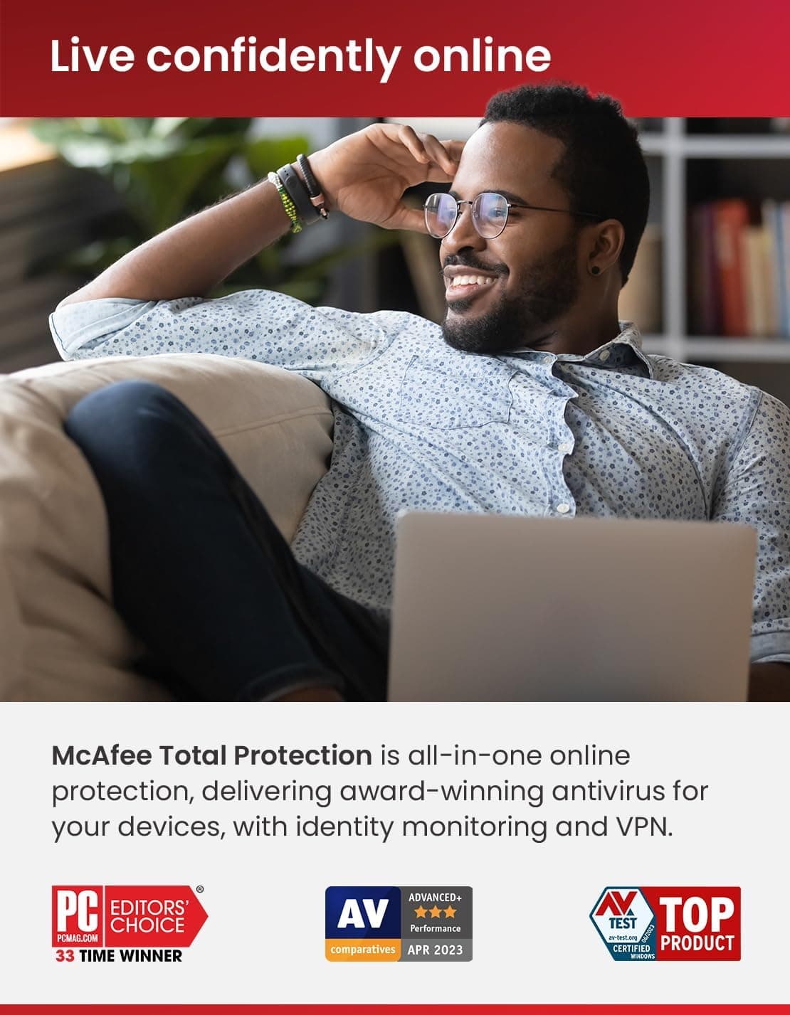McAfee Total Protection 2026 Antivirus | Invitation Mail | valid till May 21, 2027 - Screenshot 1