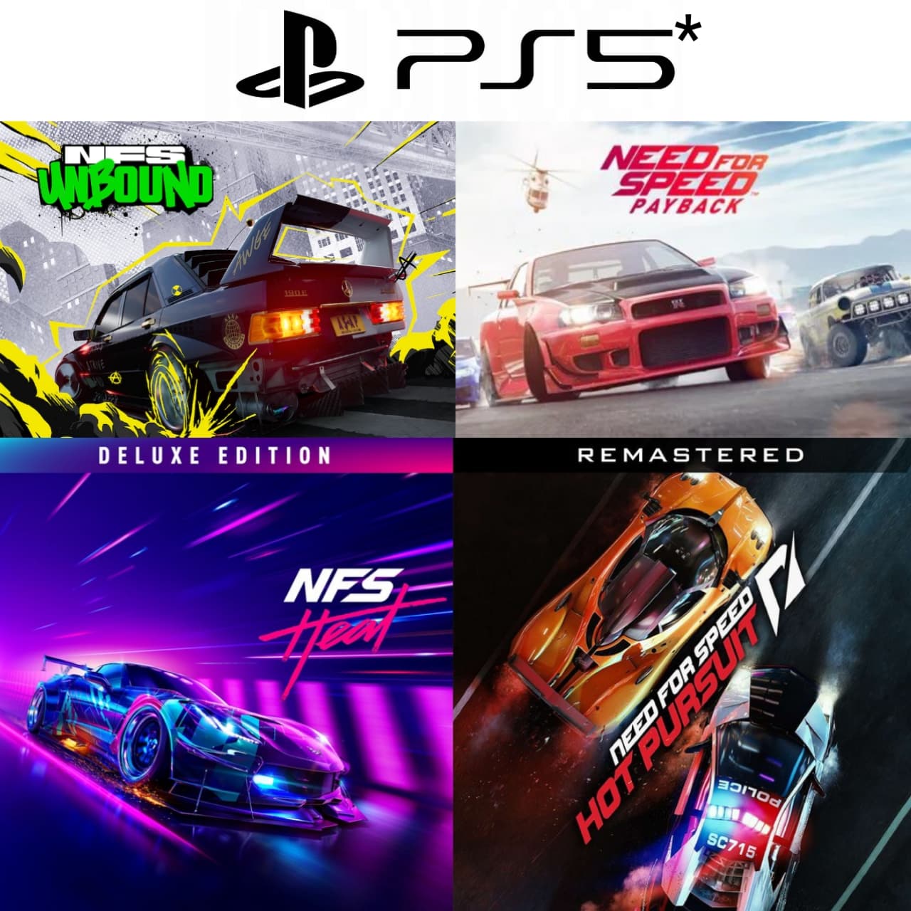 NFS Unbound PS5 + NFS Collection П3 Аренда от 15 дней - Screenshot 1
