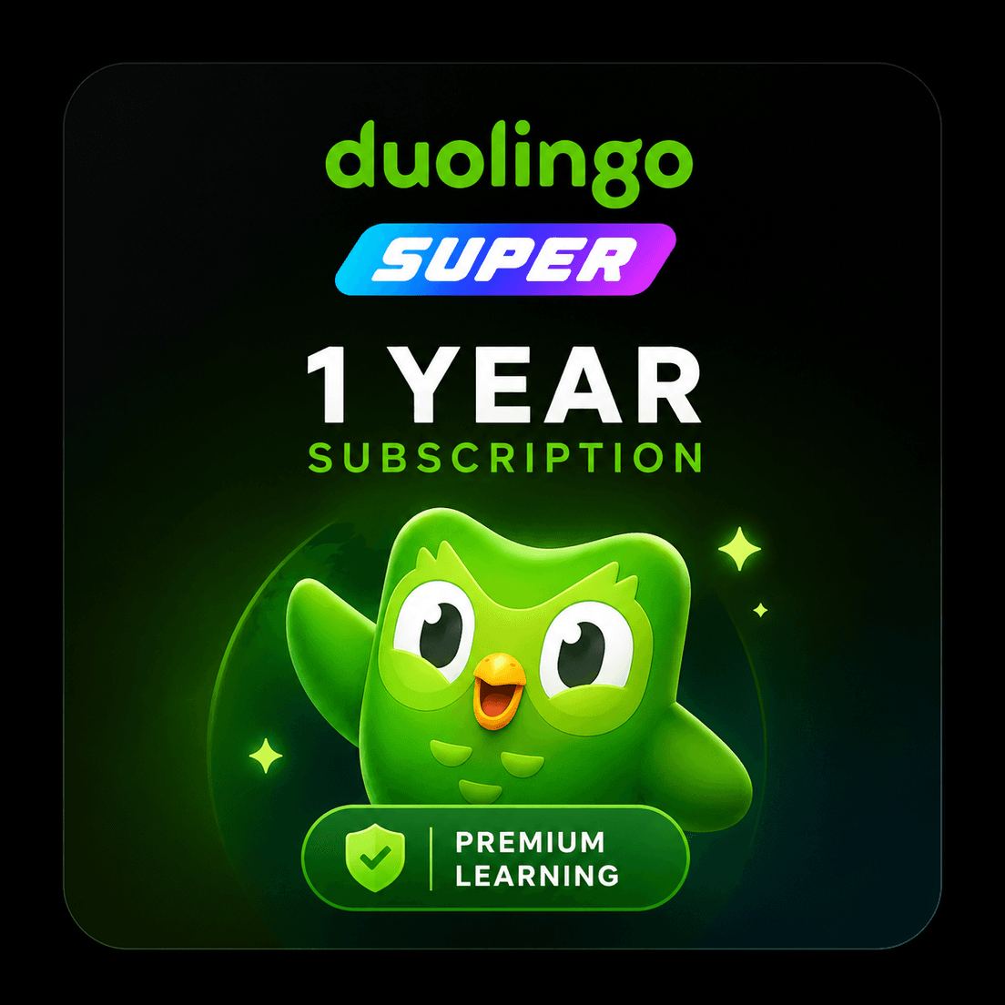 Duolingo Super 1-годовая подписка — активирована в ваше - Screenshot 1