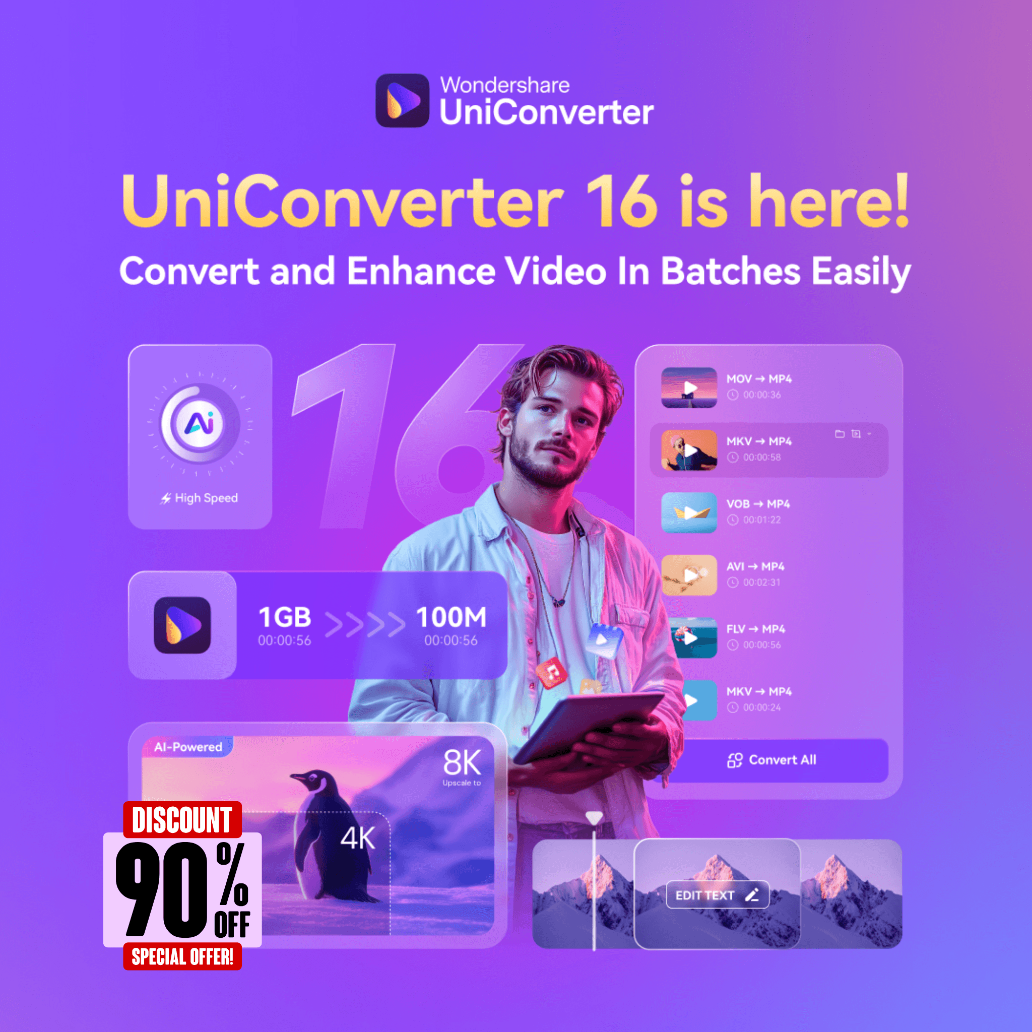 Wondershare UniConverter | All Plans & Packs - Screenshot 1