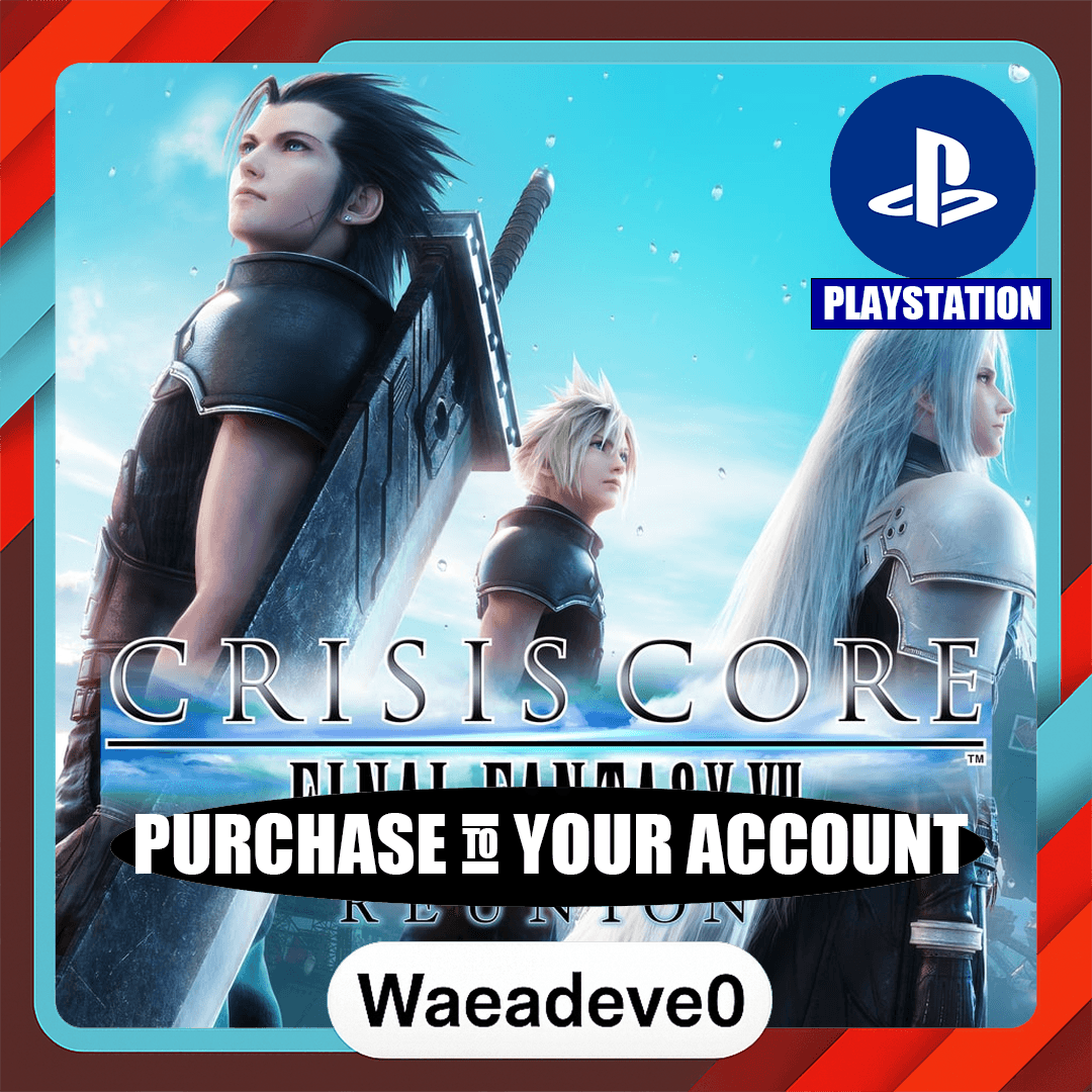 CRISIS CORE –FINAL FANTASY VII– REUNION PS4 & PS5 – PlayStation (PSN) – Purchase in Y - Screenshot 1